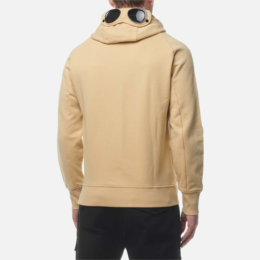 C.P. Company Мужская толстовка Diagonal Raised Fleece Zipped Goggle Hoodie