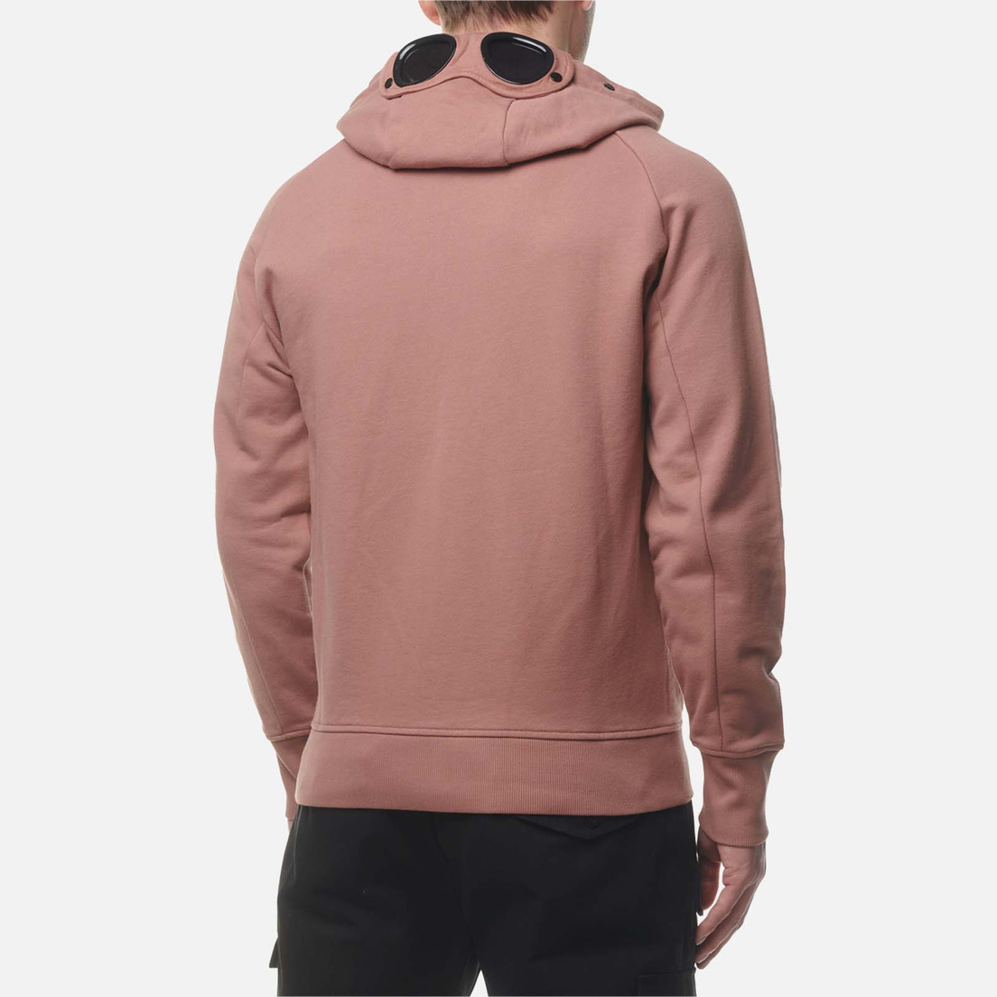 C.P. Company Мужская толстовка Diagonal Raised Fleece Zipped Goggle Hoodie