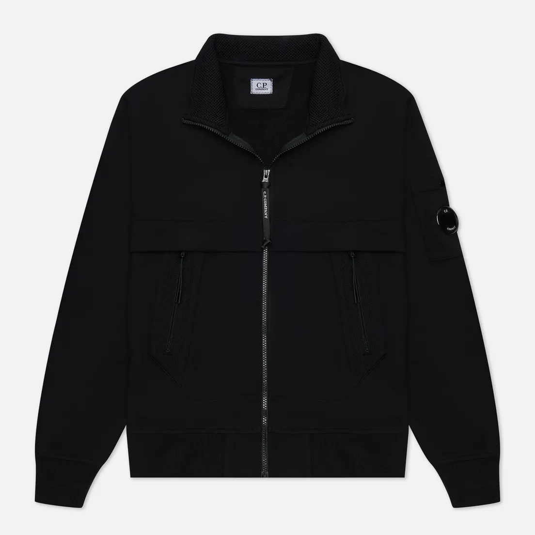 C.P. Company Мужская толстовка Diagonal Raised Fleece Full Zipped