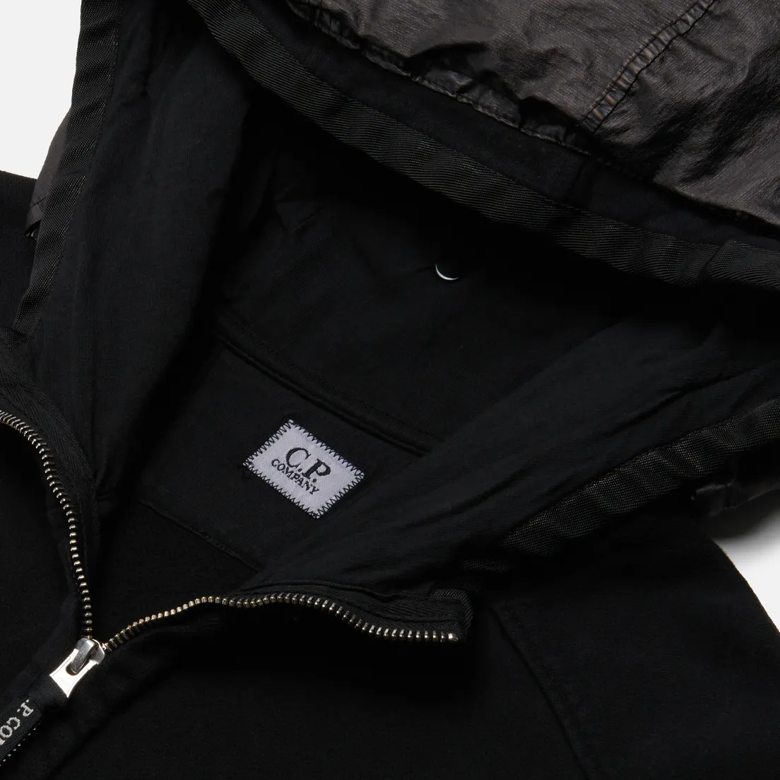 C.P. Company Мужская толстовка Diagonal Fleece 2/1 Zipped Hoodie