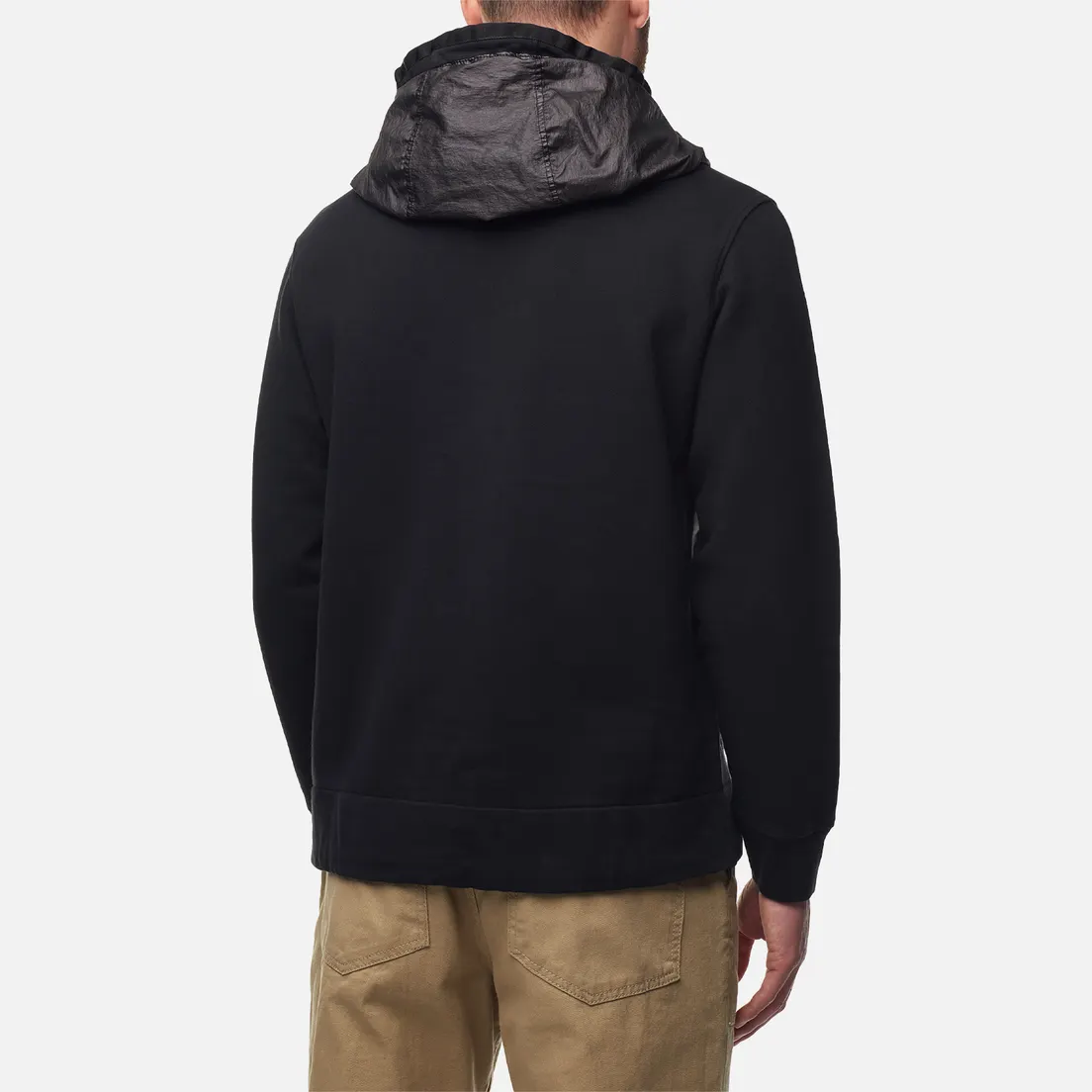 C.P. Company Мужская толстовка Diagonal Fleece 2/1 Zipped Hoodie