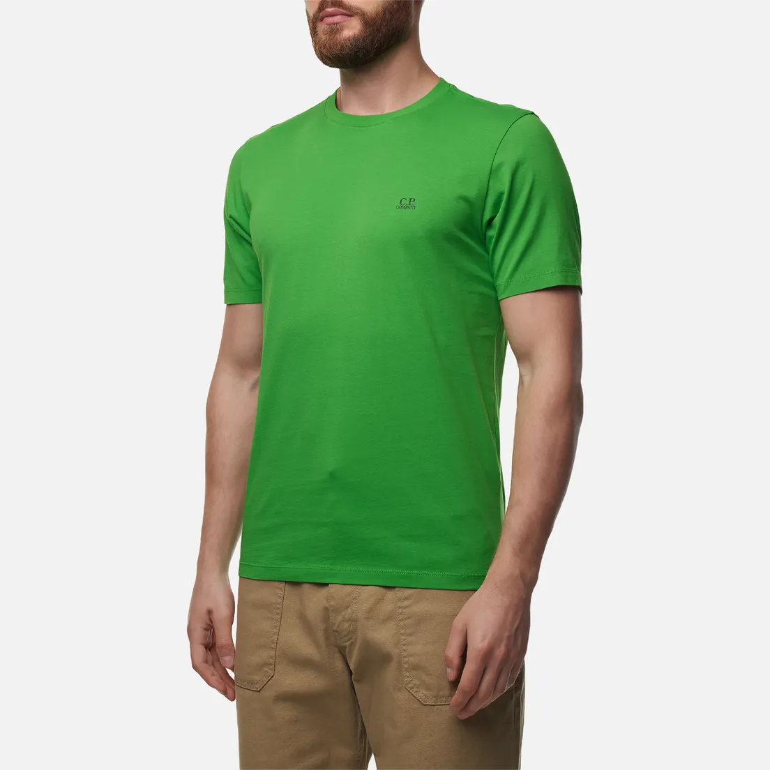 C.P. Company Мужская футболка 30/1 Jersey Goggle Print Logo