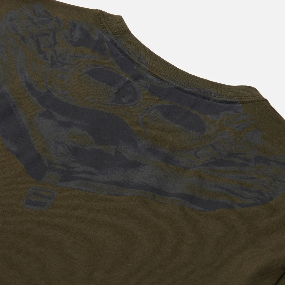 C.P. Company Мужская футболка 30/1 Jersey Goggle Print Logo