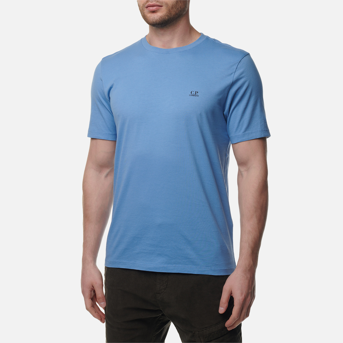 C.P. Company Мужская футболка 30/1 Jersey Goggle Print Logo