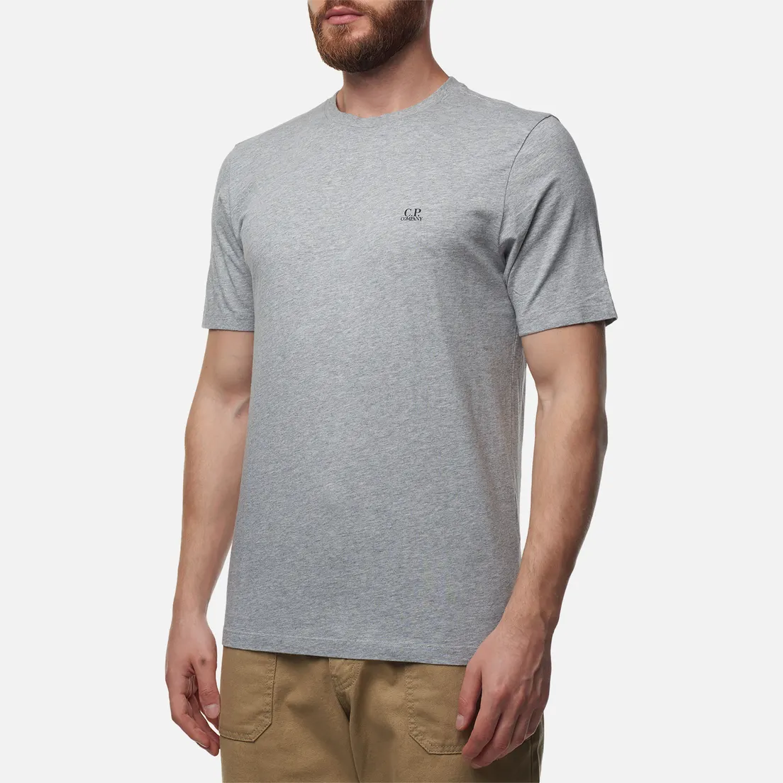 C.P. Company Мужская футболка 30/1 Jersey Goggle Print Logo