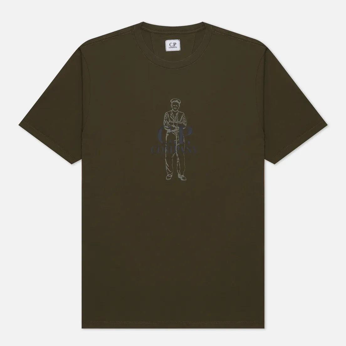 C.P. Company Мужская футболка 30/1 Jersey British Sailor