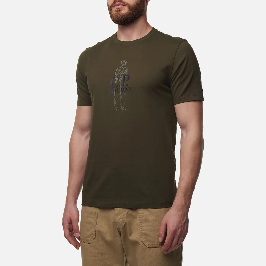 C.P. Company Мужская футболка 30/1 Jersey British Sailor