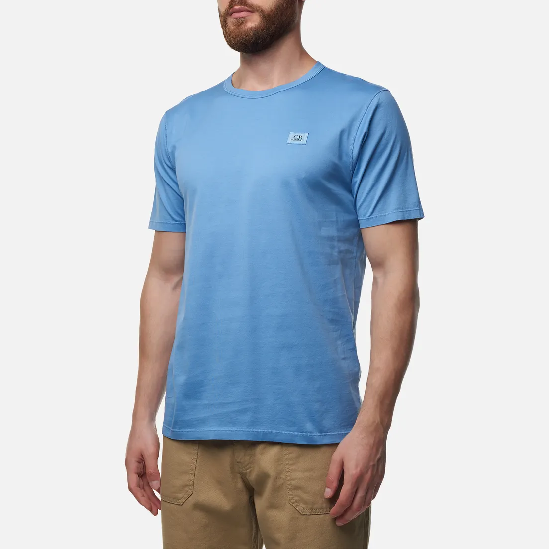 C.P. Company Мужская футболка Mercerized Light Jersey 70/2 Logo