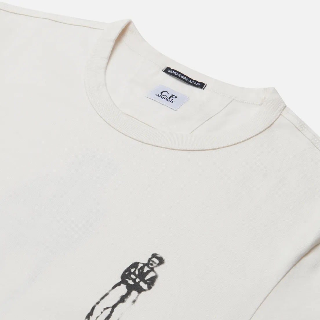 C.P. Company Мужская футболка Mercerized Jersey 30/2 Twisted British Sailor
