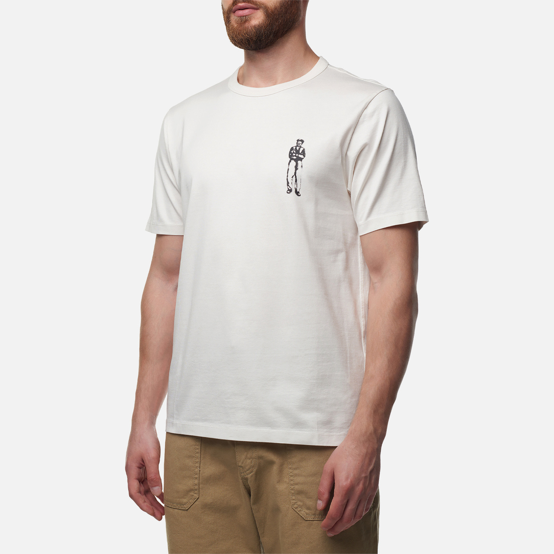 C.P. Company Мужская футболка Mercerized Jersey 30/2 Twisted British Sailor