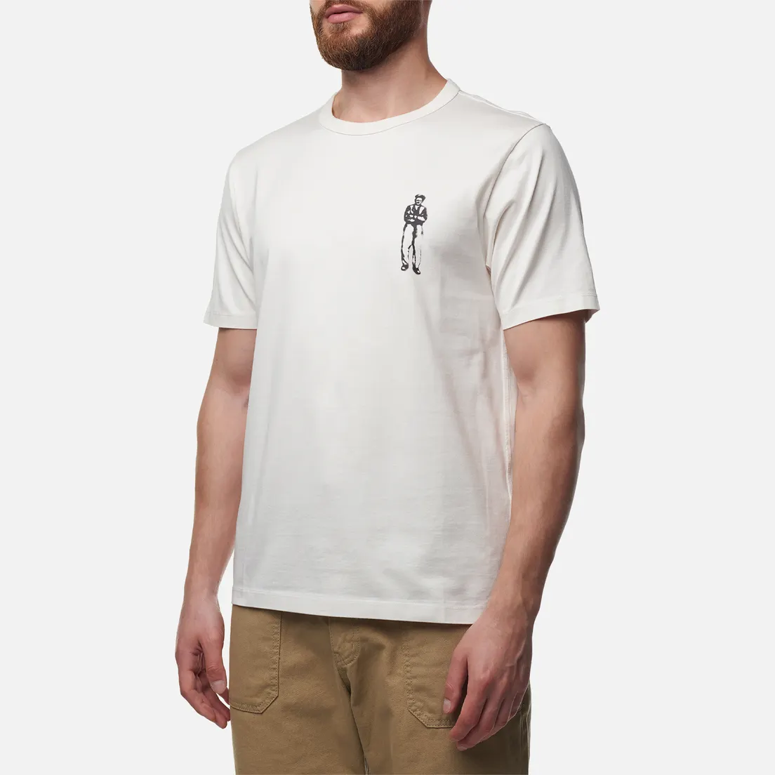 C.P. Company Мужская футболка Mercerized Jersey 30/2 Twisted British Sailor