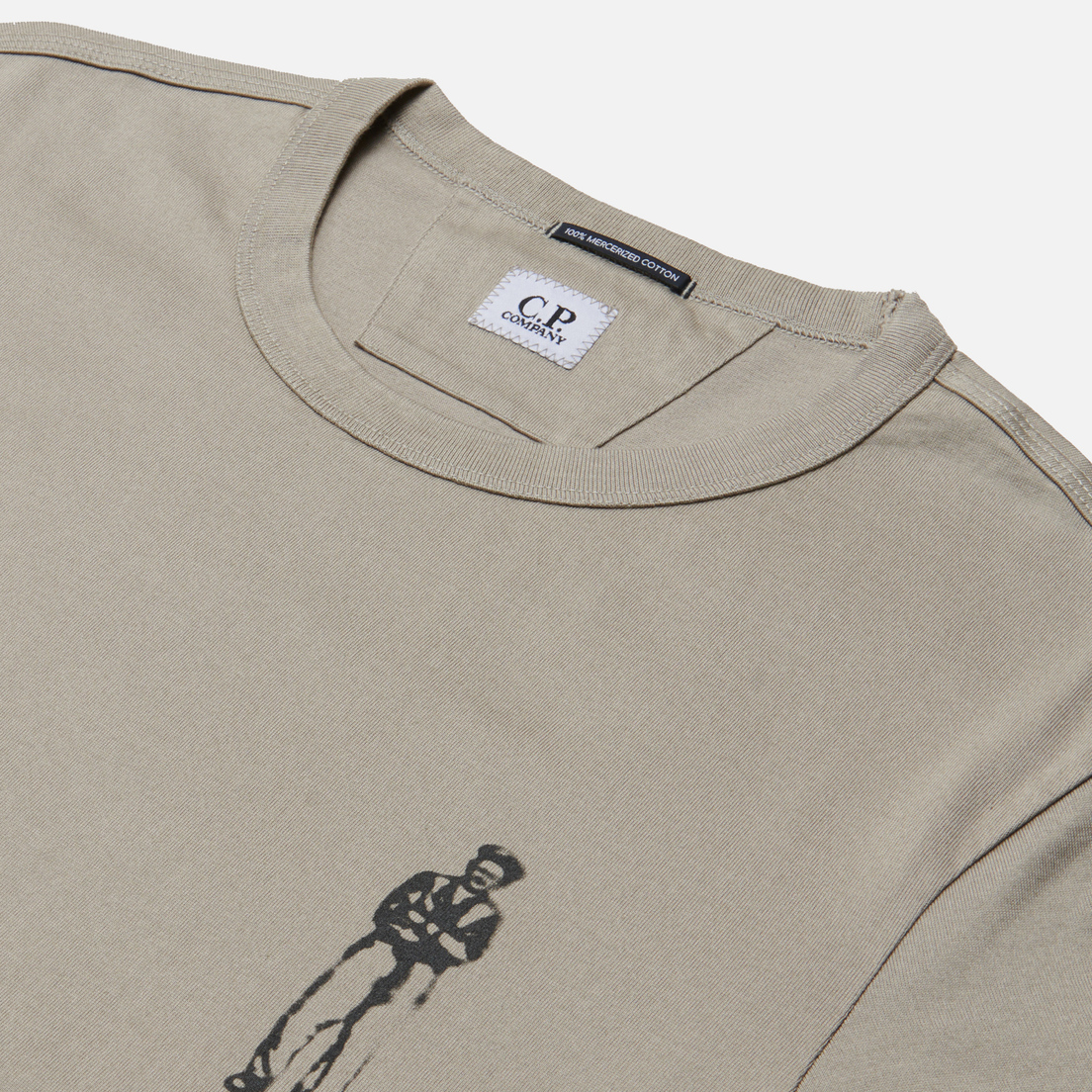 C.P. Company Мужская футболка Mercerized Jersey 30/2 Twisted British Sailor
