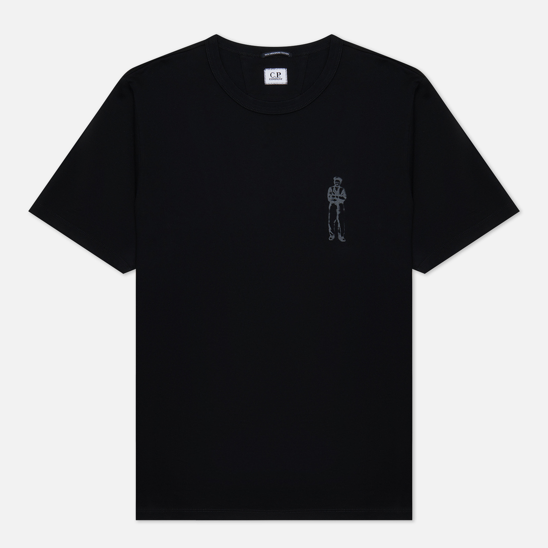 C.P. Company Мужская футболка Mercerized Jersey 30/2 Twisted British Sailor