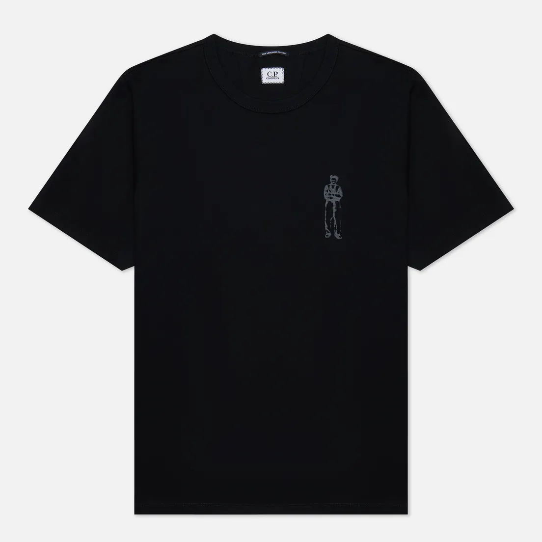 C.P. Company Мужская футболка Mercerized Jersey 30/2 Twisted British Sailor
