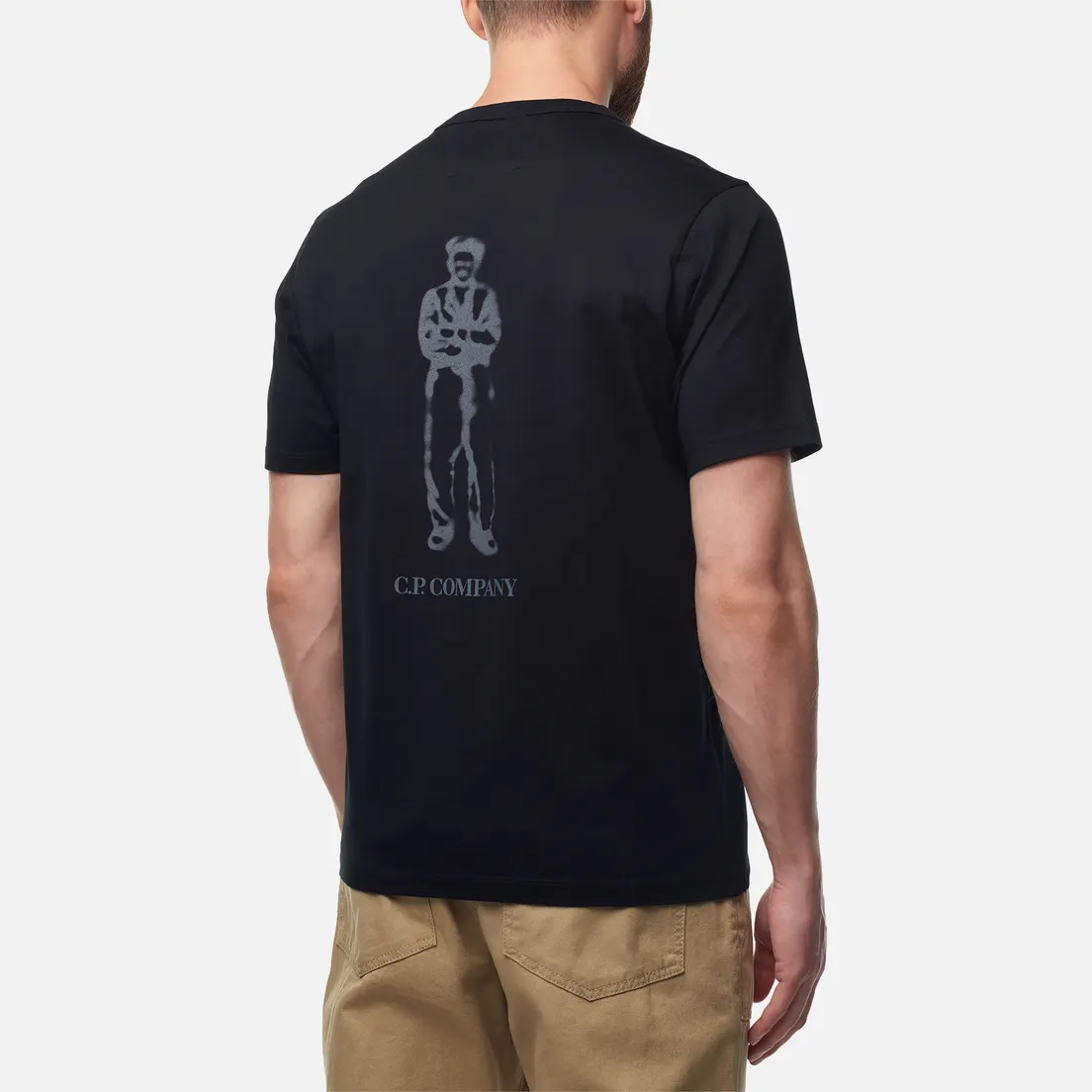 C.P. Company Мужская футболка Mercerized Jersey 30/2 Twisted British Sailor