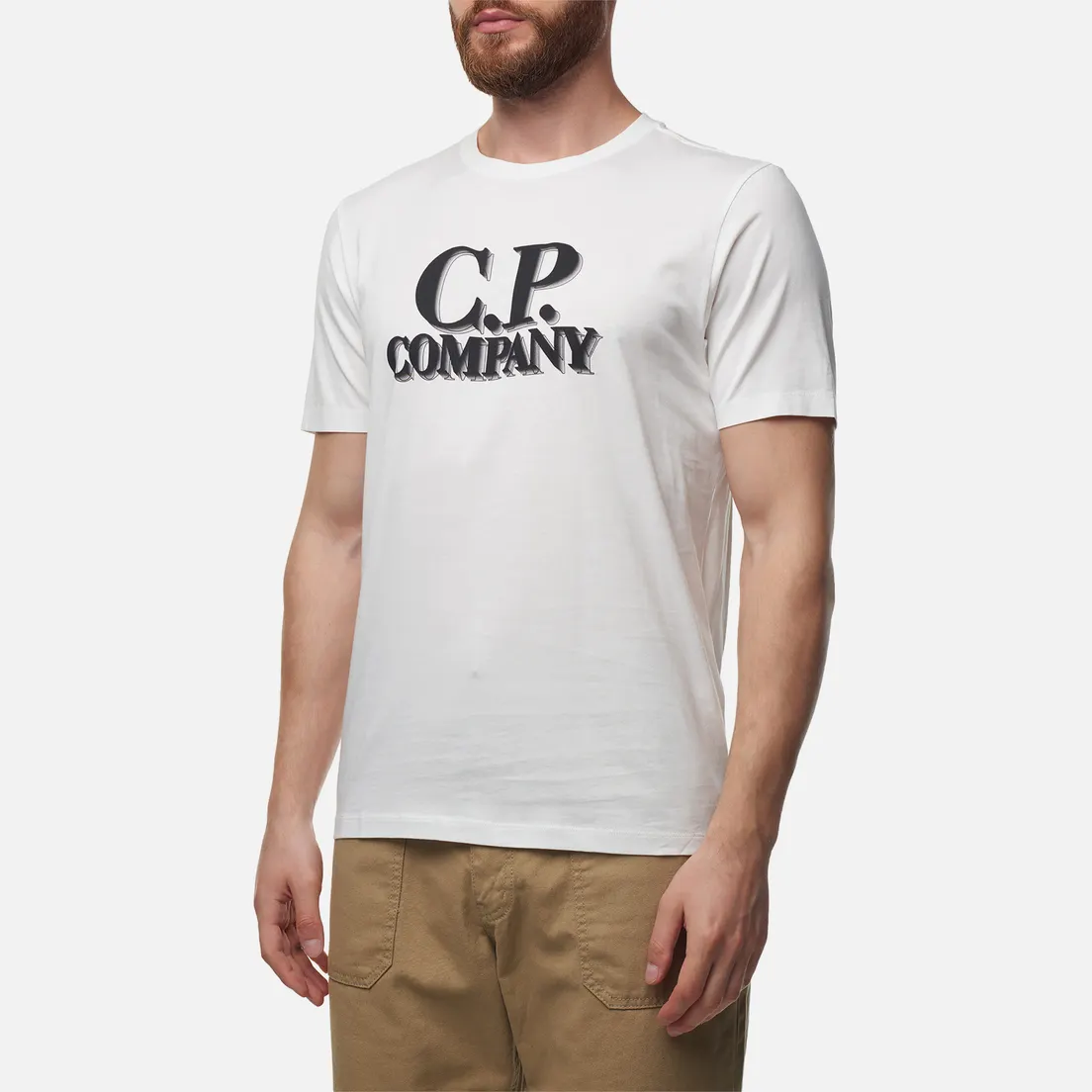 C.P. Company Мужская футболка 30/1 Jersey Logo Print