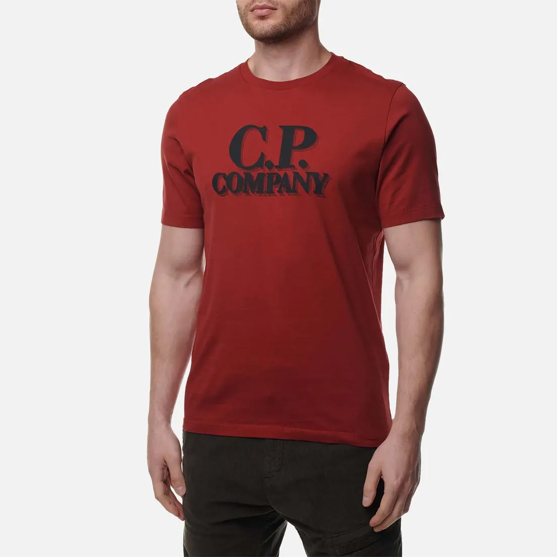 C.P. Company Мужская футболка 30/1 Jersey Logo Print