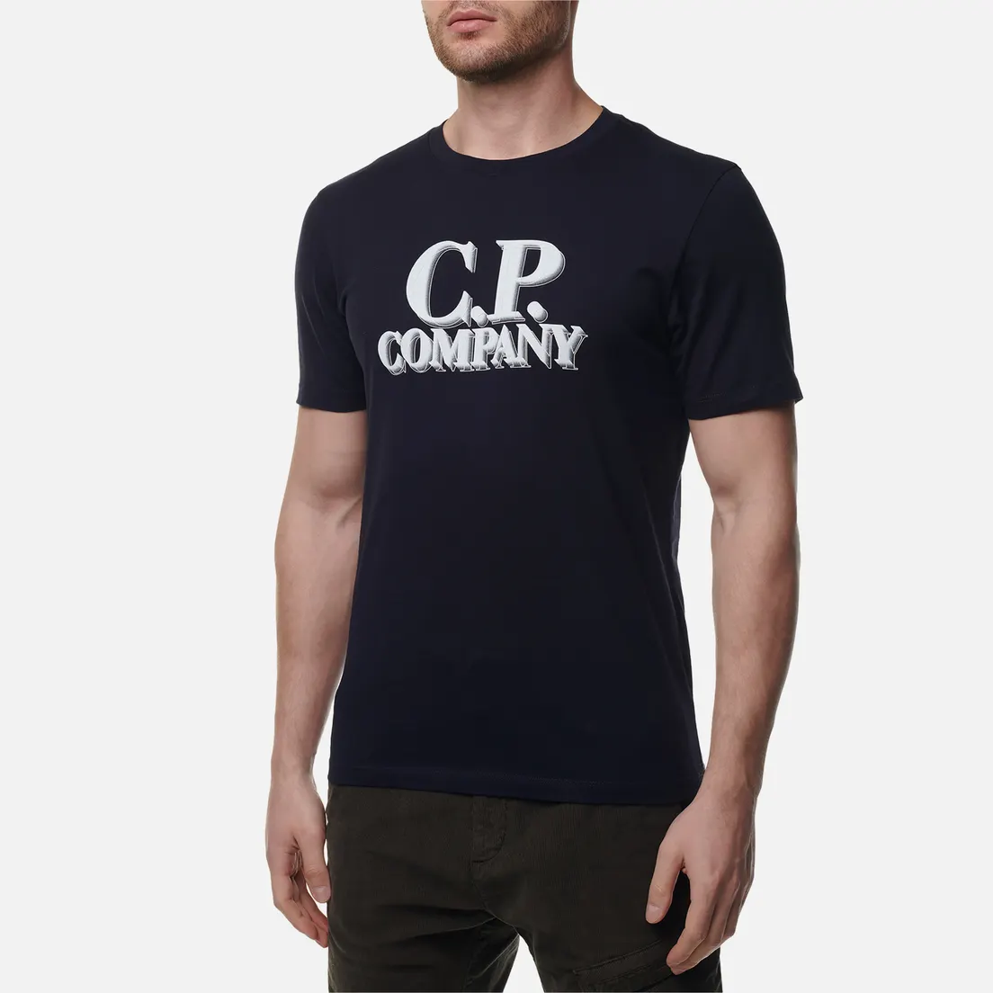 C.P. Company Мужская футболка 30/1 Jersey Logo Print