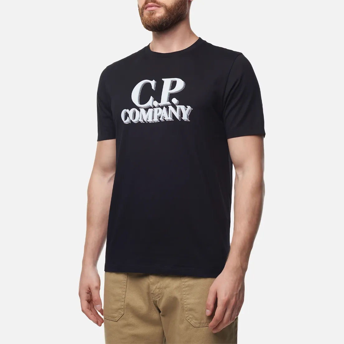 C.P. Company Мужская футболка 30/1 Jersey Logo Print
