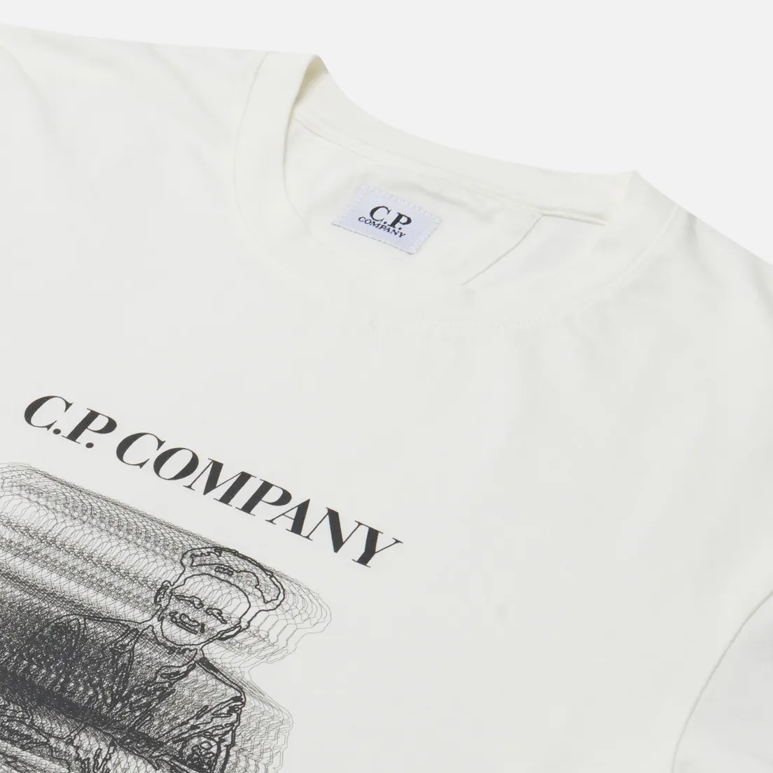 C.P. Company Мужская футболка 30/1 Jersey Blurry British Sailor