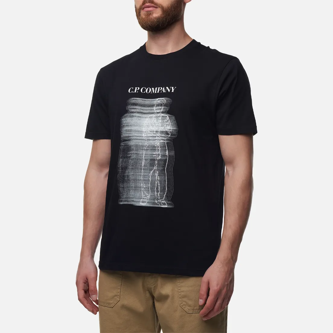 C.P. Company Мужская футболка 30/1 Jersey Blurry British Sailor