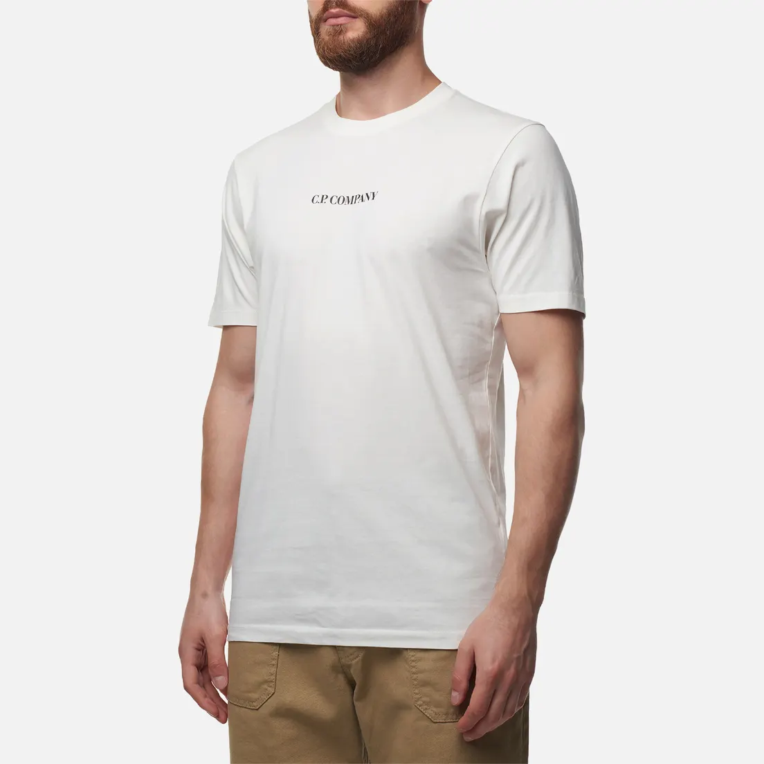C.P. Company Мужская футболка 30/1 Jersey Blurry Logo