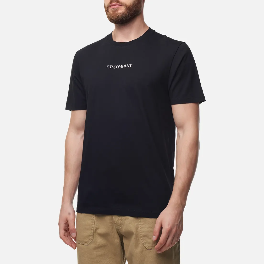 C.P. Company Мужская футболка 30/1 Jersey Blurry Logo