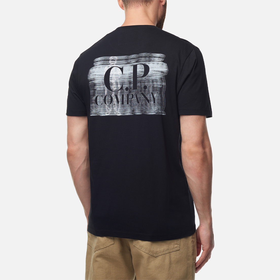 C.P. Company Мужская футболка 30/1 Jersey Blurry Logo