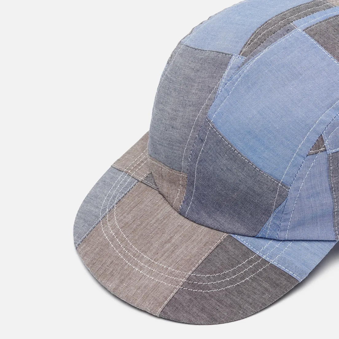 Anonymous Ism Кепка Chambray Patchwork 4 Panel