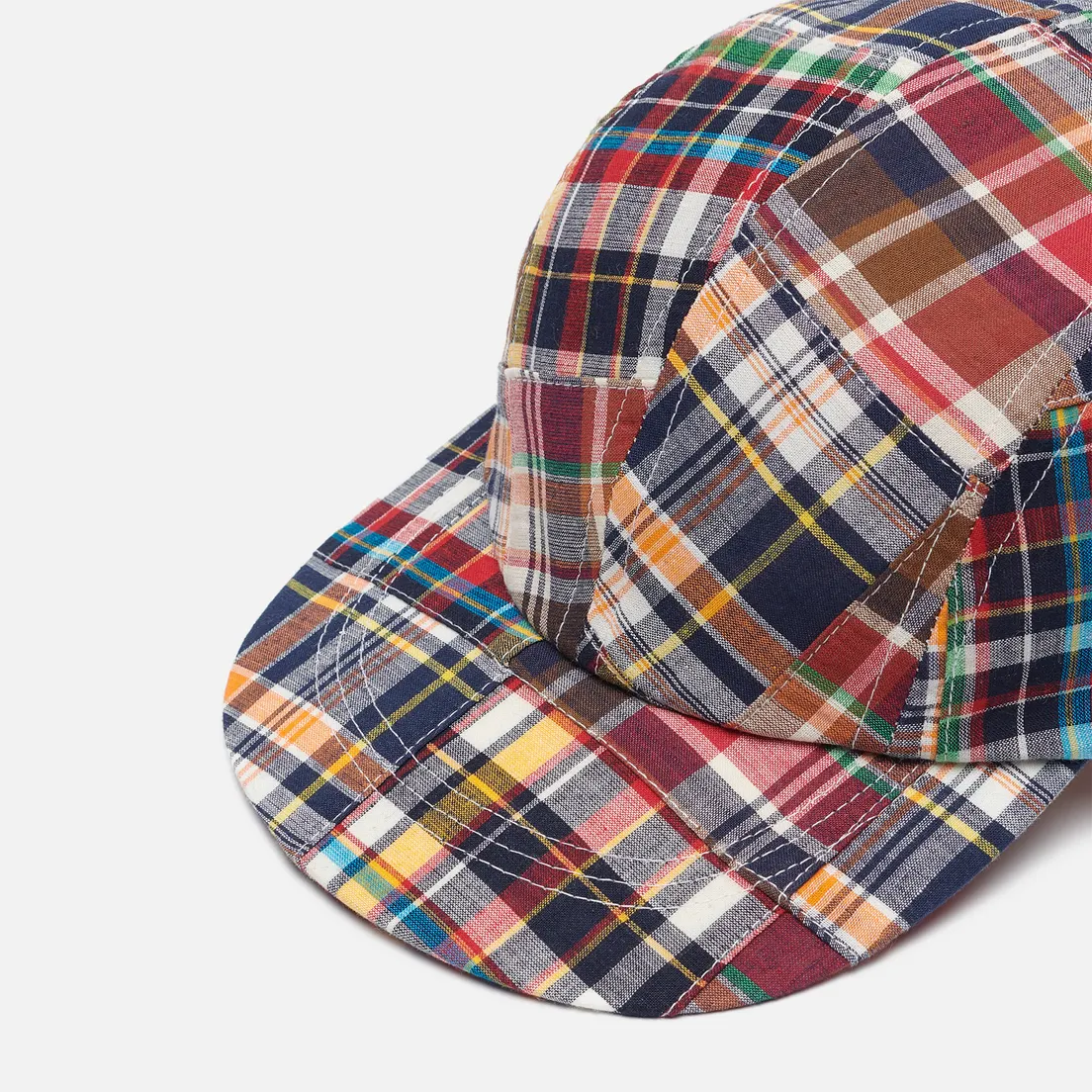 Anonymous Ism Кепка Madras Patchwork 4 Panel