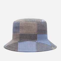 Anonymous Ism Панама Chambray Patchwork