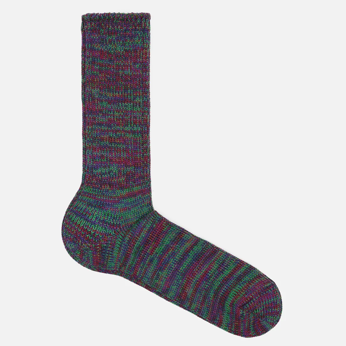 Anonymous Ism Носки 5 Color Mix Crew Rib