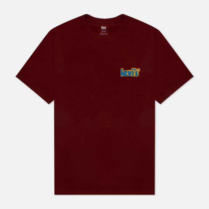 Мужская футболка Levi's, цвет красный, размер M 16143-0397 Relaxed Graphic - фото 1