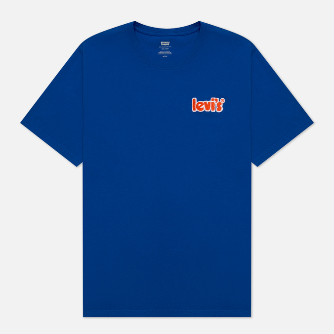 Мужская футболка Levi's, цвет синий, размер S