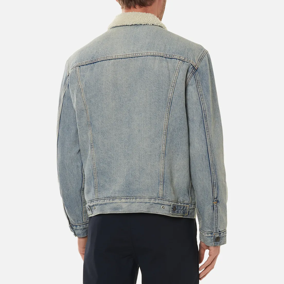 Levi's Мужская джинсовая куртка Type III Sherpa Trucker