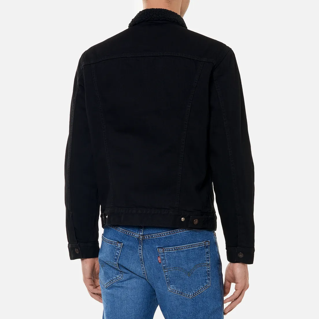 Levi's Мужская джинсовая куртка Type III Sherpa Trucker