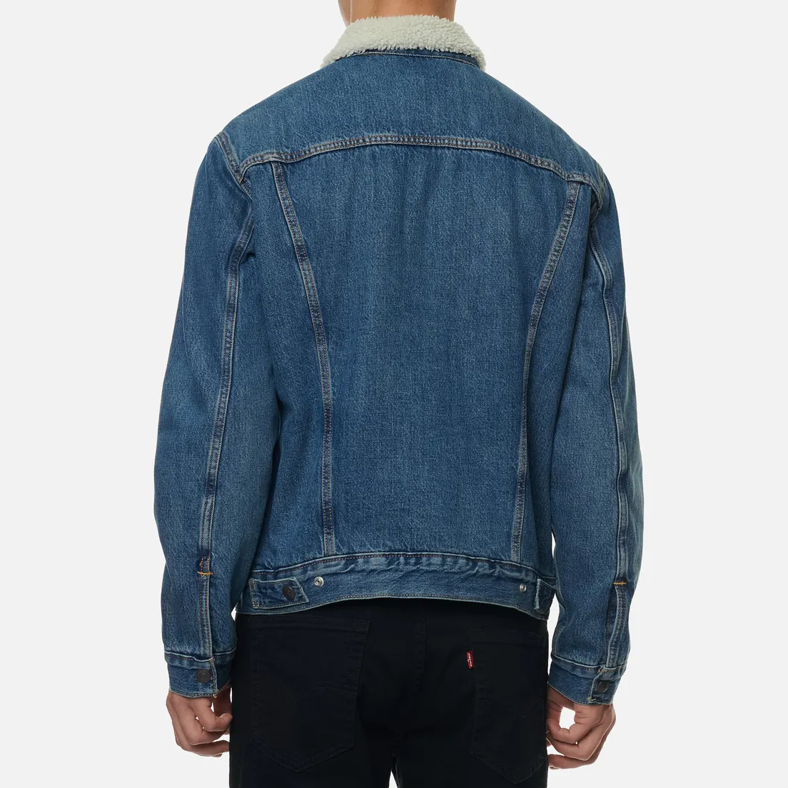 Levi's Мужская джинсовая куртка The Sherpa Trucker