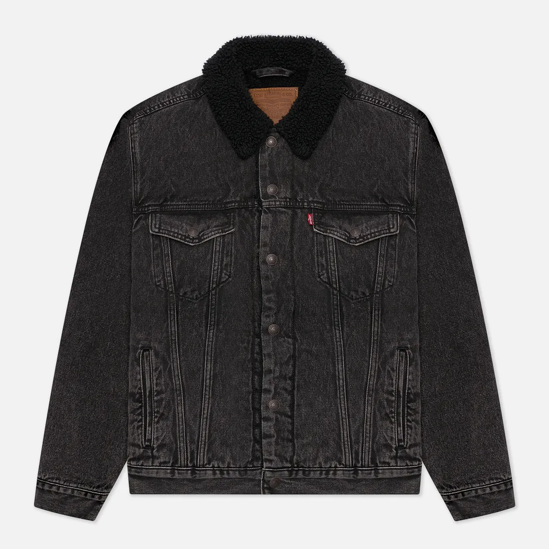 Levi's Мужская джинсовая куртка Type III Sherpa Trucker