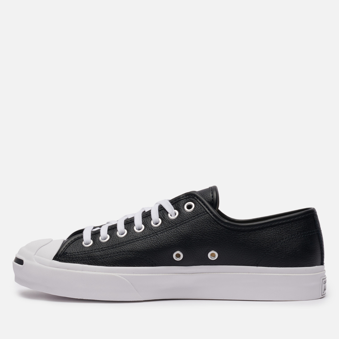 Converse jack purcell black leather online