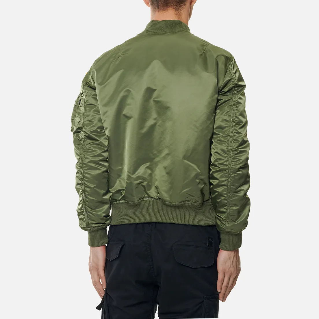Alpha Industries Мужская куртка бомбер NASA MA-1 VF