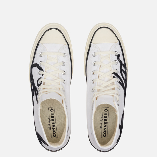 Кеды Converse Chuck Taylor 70 High Signature White/Egret/Black
