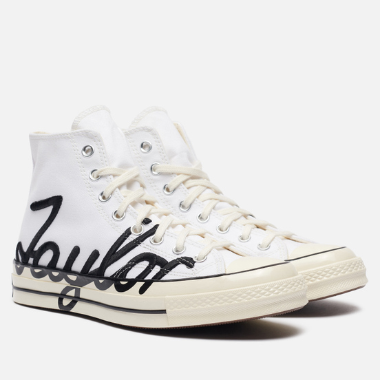 Кеды Converse Chuck Taylor 70 High Signature White/Egret/Black