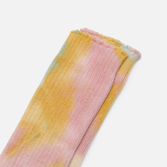 Носки Anonymous Ism Tie Dye Crew Pink