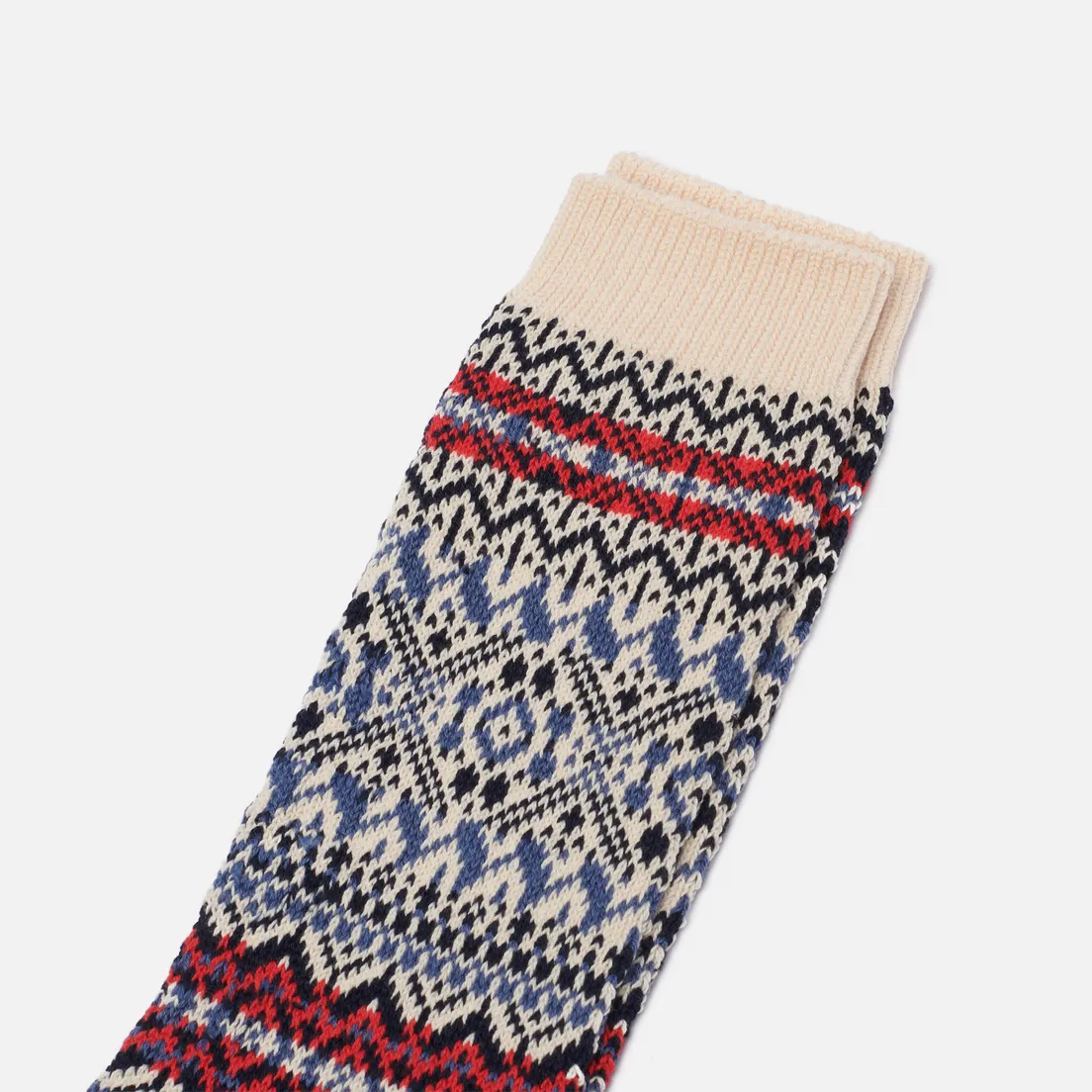 Anonymous Ism Носки Old Pattern Jacquard Crew