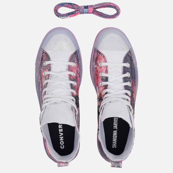 Кеды Converse x Shaniqwa Jarvis Chuck Taylor 70 CX Hi Teaberry/White/Black