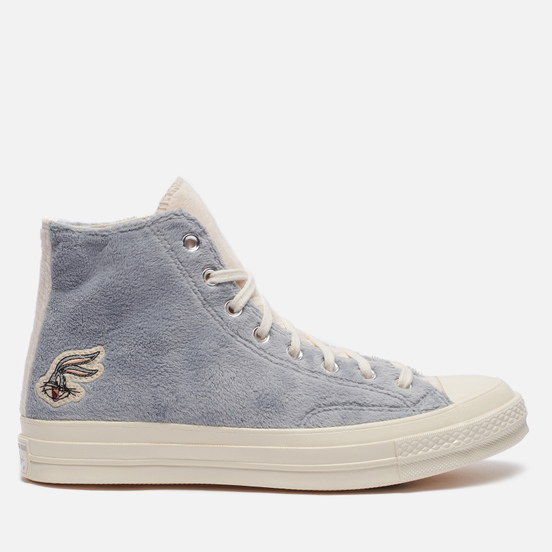 Мужские кеды Converse x Bugs Bunny Chuck 70 Hi Grey/Egret/Egre