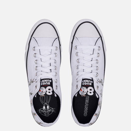 Кеды Converse x Bugs Bunny Chuck Taylor All Star OX Grey/White/Black