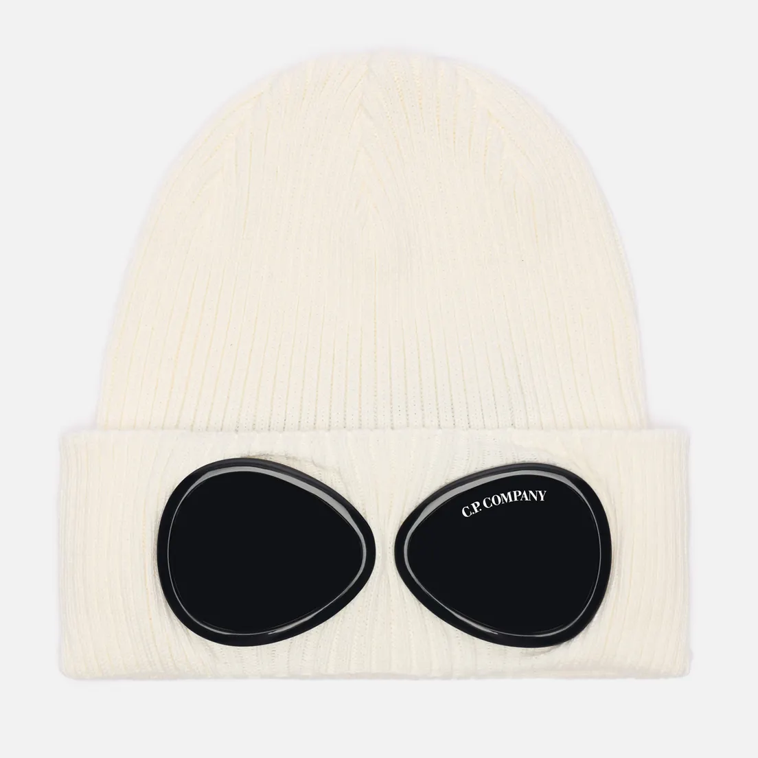 C.P. Company Шапка Cotton Goggle Ribbed