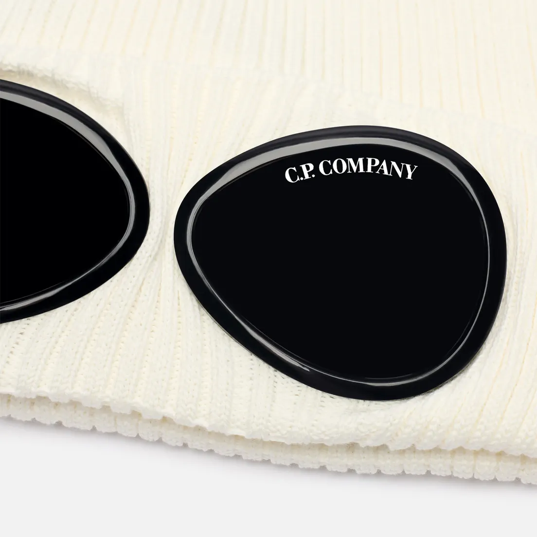 C.P. Company Шапка Cotton Goggle Ribbed