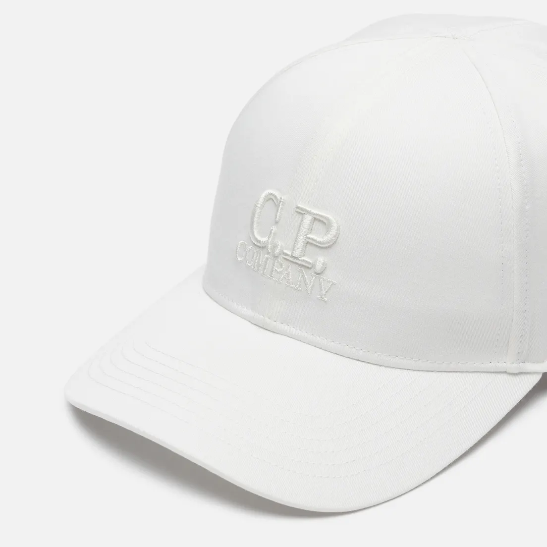 C.P. Company Кепка Gabardine Logo Tonal Stitching